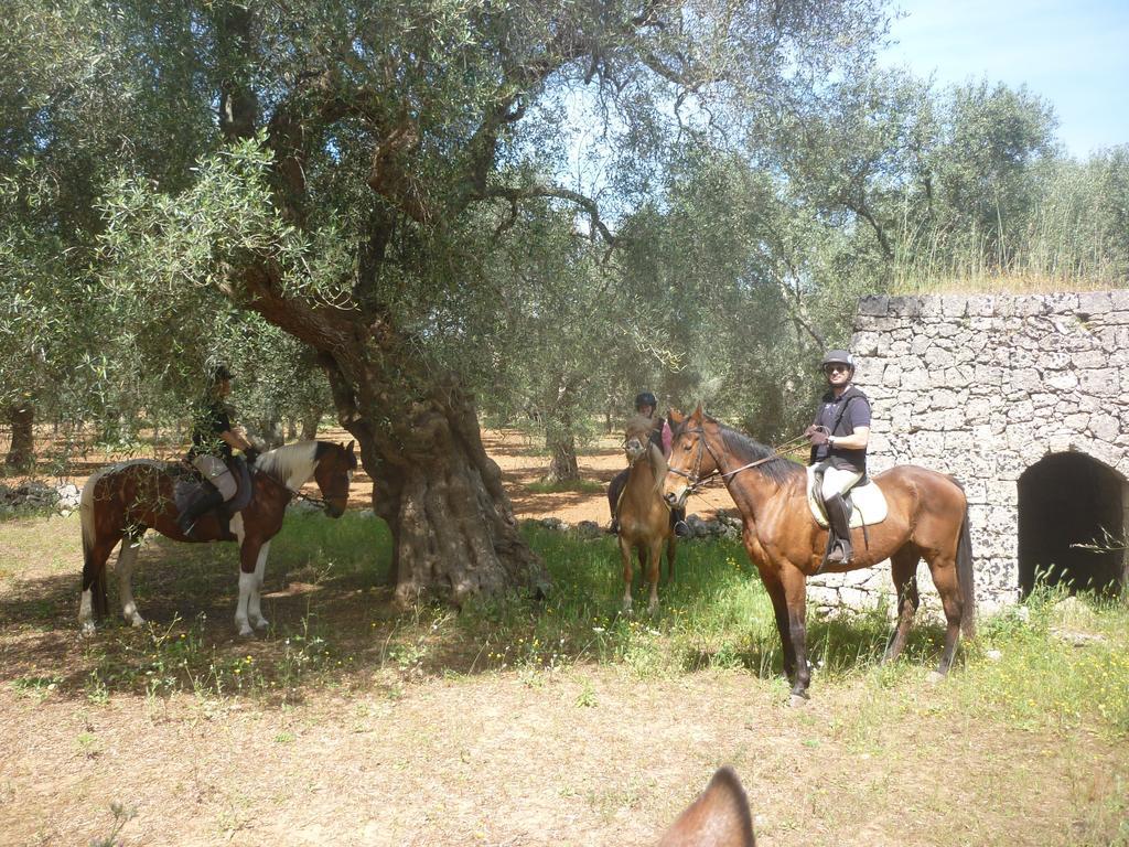 Masseria Li Campi Cavallino di Lecce Bagian luar foto