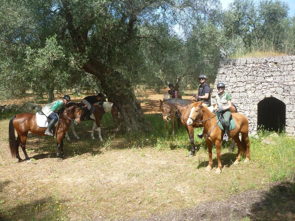 Masseria Li Campi Cavallino di Lecce Bagian luar foto