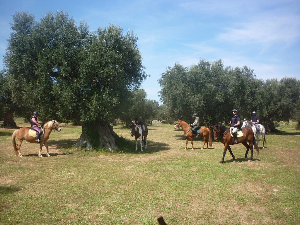 Masseria Li Campi Cavallino di Lecce Bagian luar foto